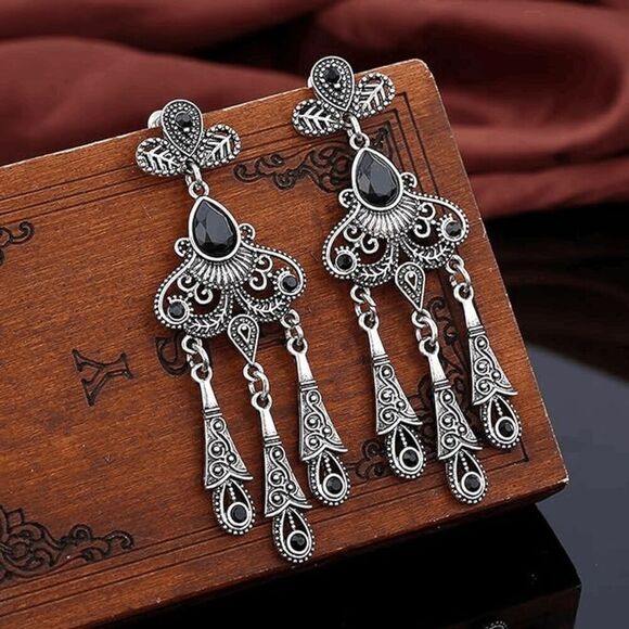 5PCS 1920s Accessories Flapper Great Gatsby Vintage Retro Costume Set NEW main image 10